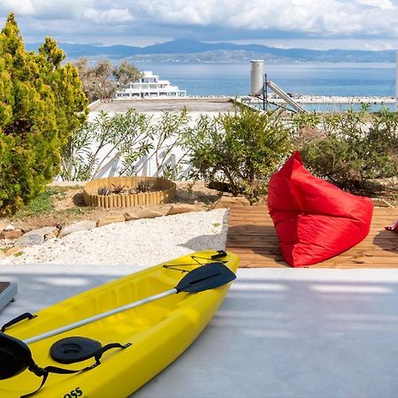Splash With Amazing Sea Views In Piso Livadi Extérieur photo